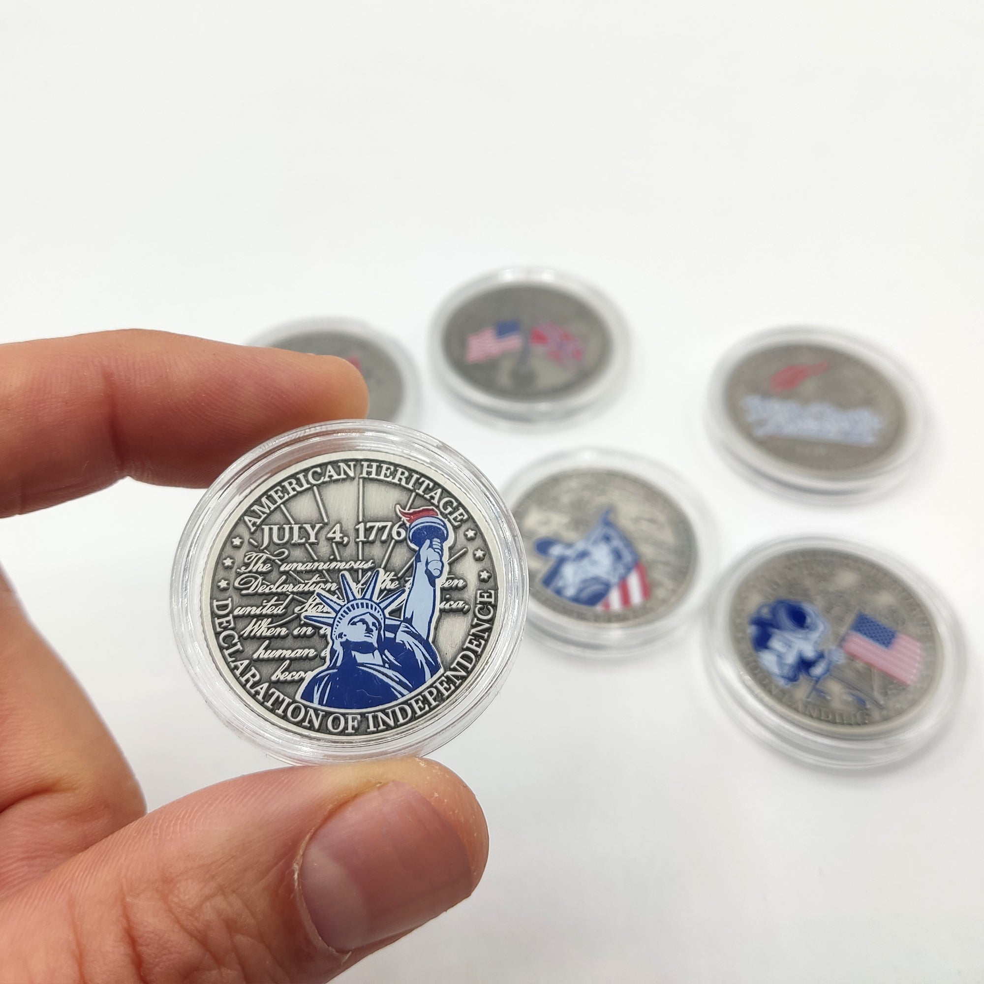 American Heritage Medal: Silver-Plated, Declaration of Independence Commemorative