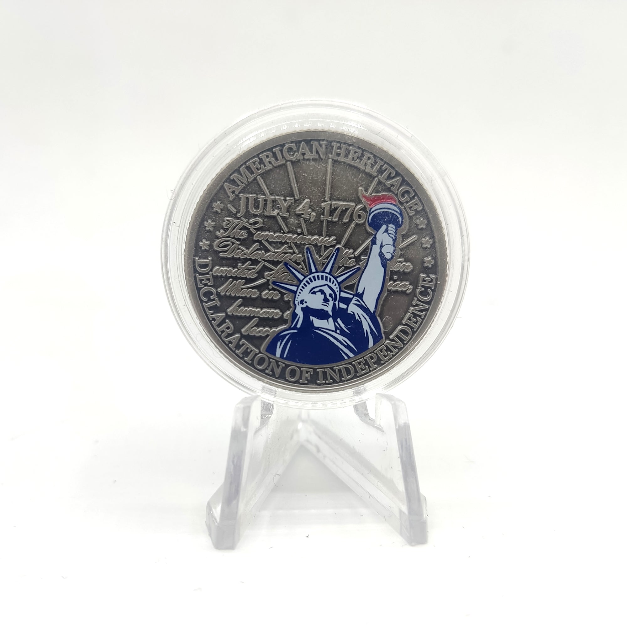 American Heritage Medal: Silver-Plated, Declaration of Independence Commemorative
