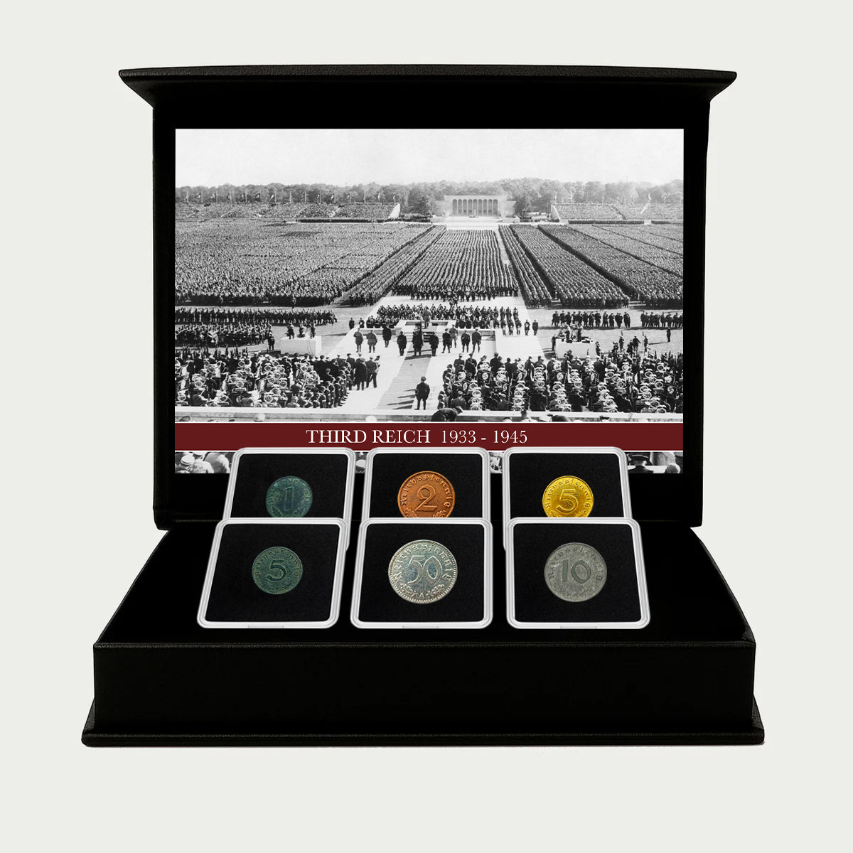 6 authentic coins from World War II - The Third Reich (1933-1945) | Certified