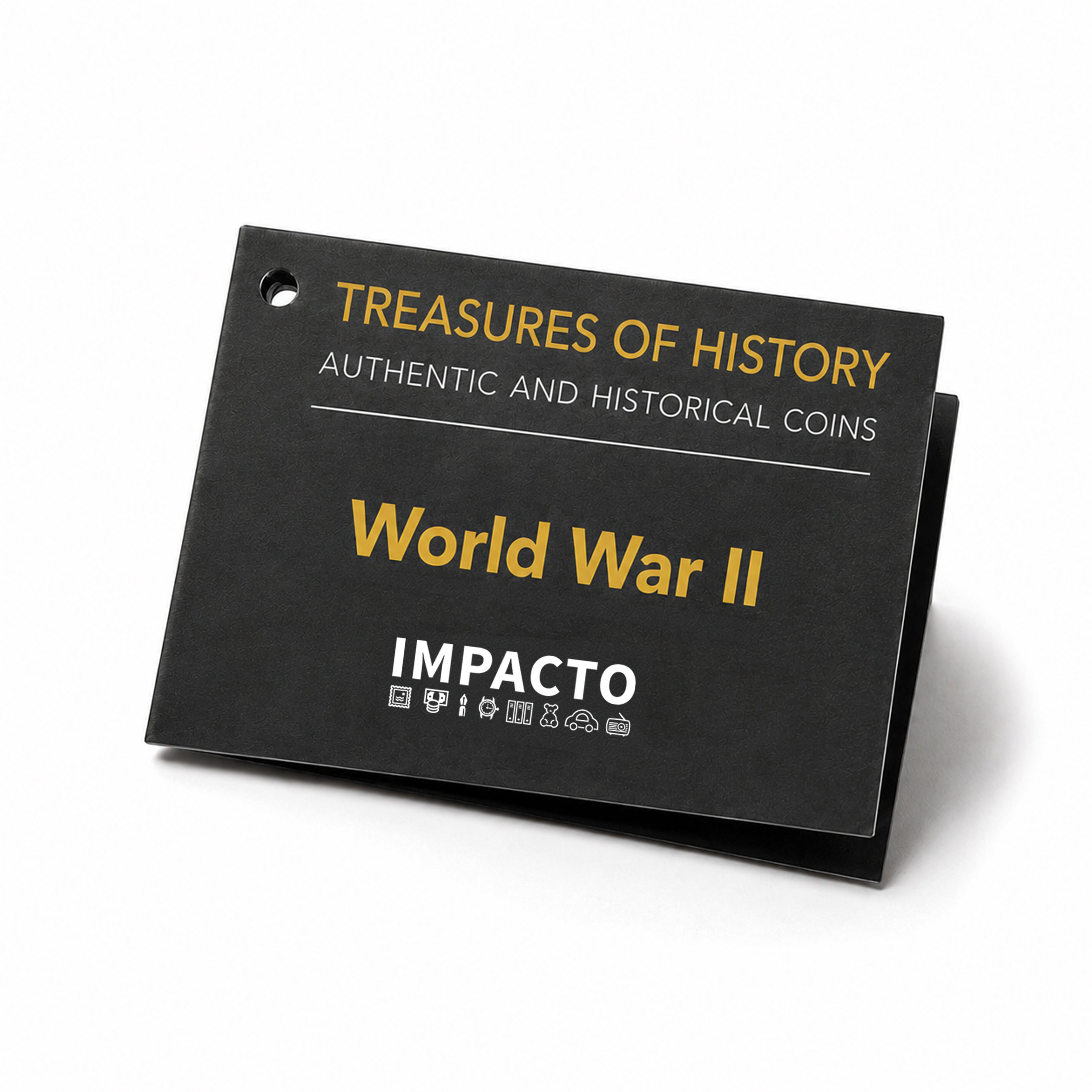 6 monedas auténticas de la Segunda Guerra Mundial - Aliados & Eje en bolsa (1939-1945) | Certificadas