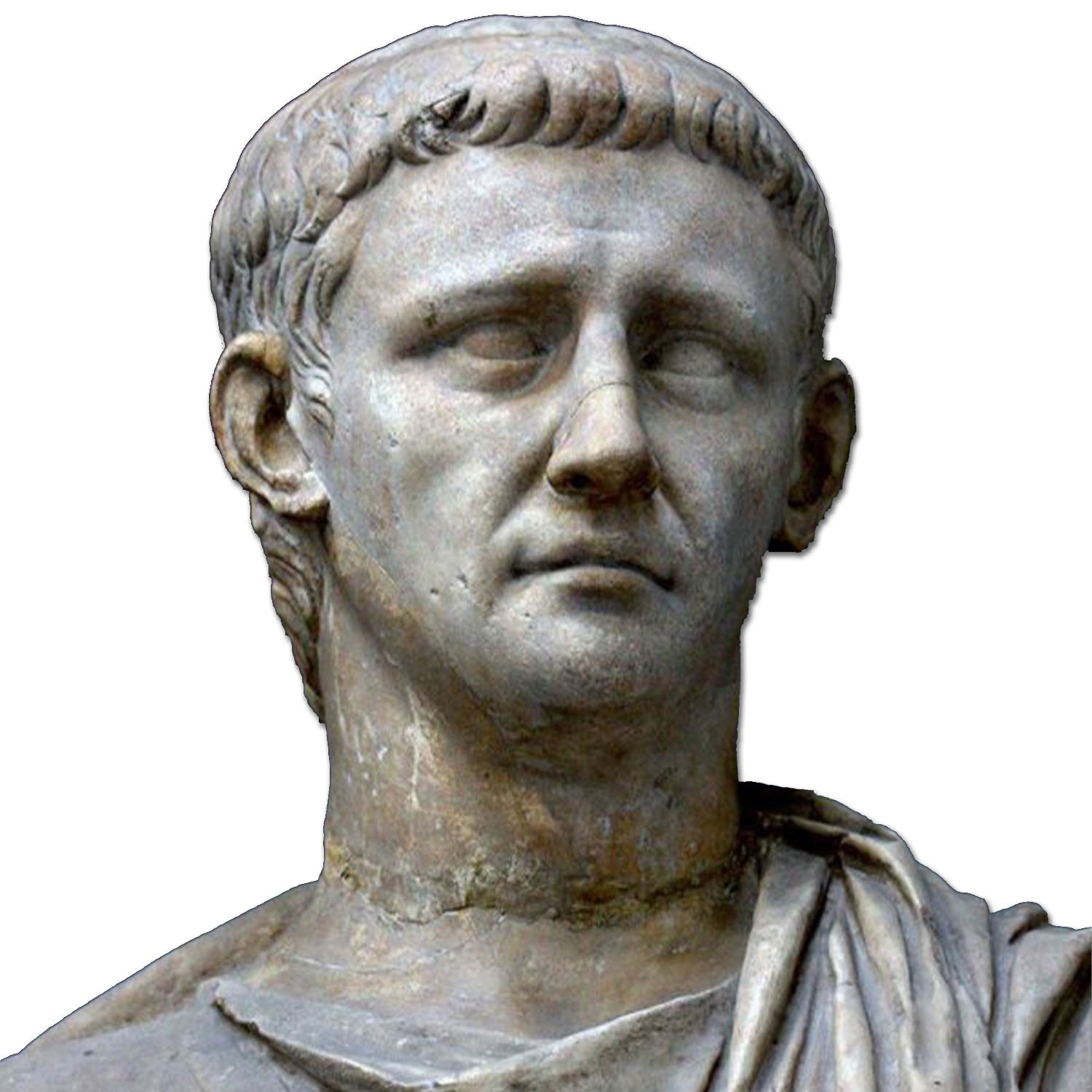 Original antike Münze des Römischen Reiches - Claudius I., vom Schwächsten zum Kaiser. Bronze As
