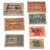 WWI German Empire Collection - 7 banknotes issued from 1914 to 1918. Certificate of Authenticity included