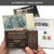 WWII German Third Reich Collection - 100 Reichsmark note + 10 Reichspfennig coin + 2 stamps from Bohemia. Certificate of Authenticity included