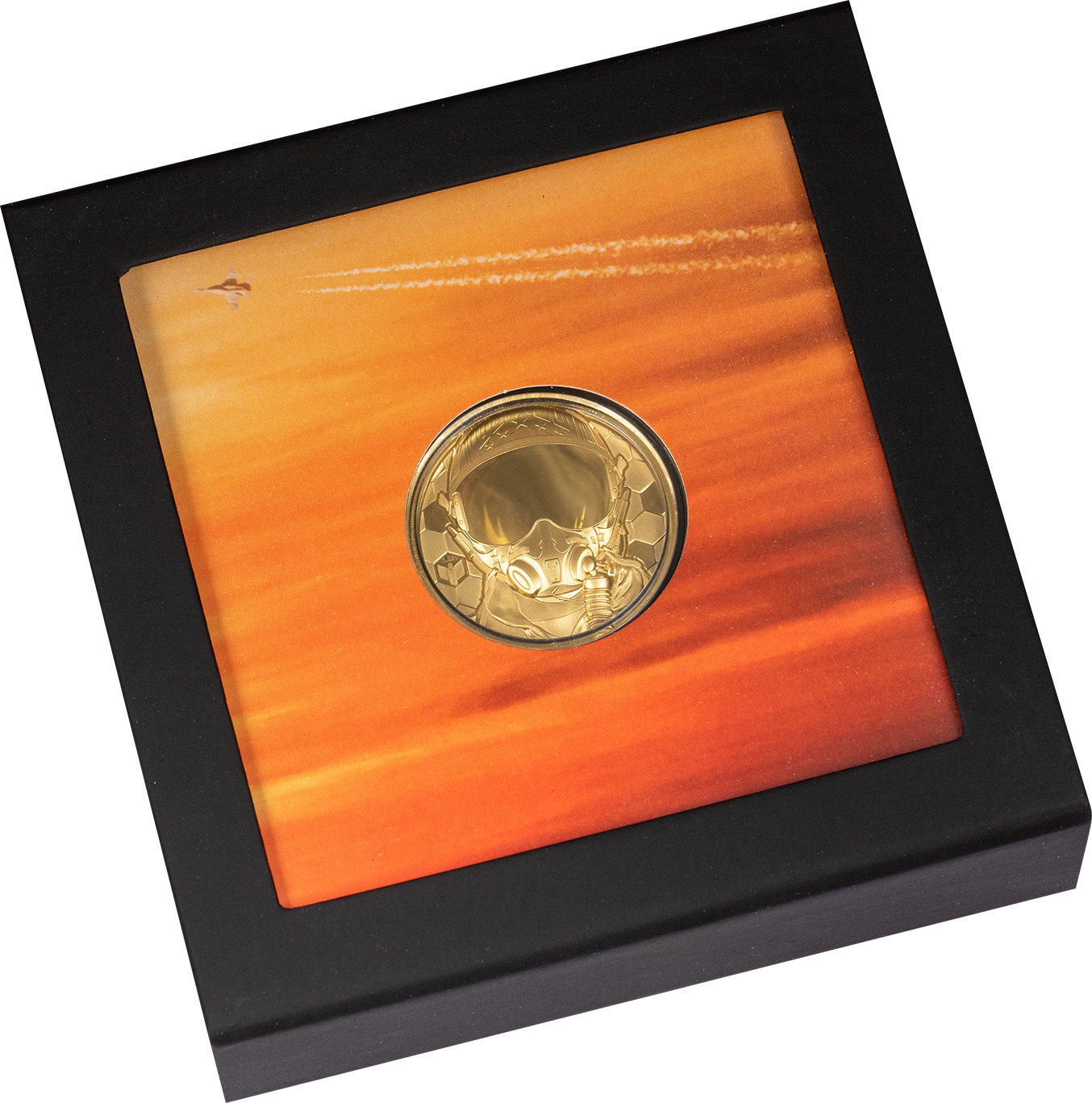 Cookinseln, 250 Dollar 2020. Kampfpilot - Echte Helden 1 Oz. Gold
