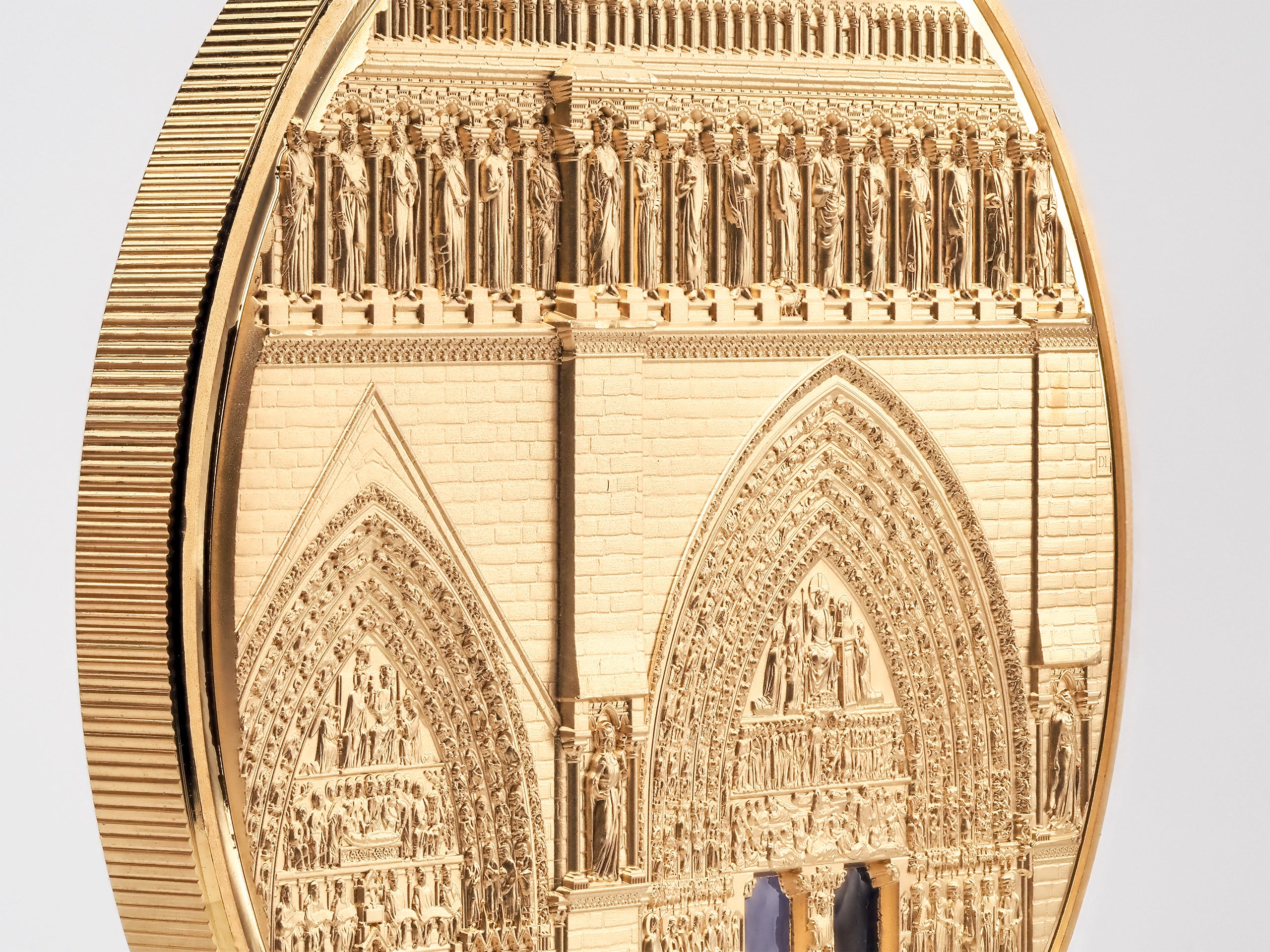 Palau, 500 dólares 2021. Tiffany Art Metropolis - París. 5 oz. Oro 9999