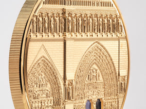 Palau, 500 dollars 2021. Tiffany Art Metropolis - Paris. 5 Oz. Gold ,9999