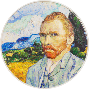 Cook Islands. 10 dollars 2022. Masters of Art – Vincent van Gogh. 2 Oz Silver
