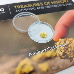 Ancient Coin - The World's Smallest Coin, Certificate of Authenticity included.