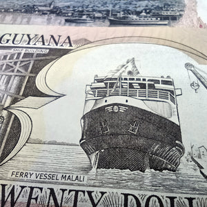 World Paper Money - 13 Banknotes of Ships