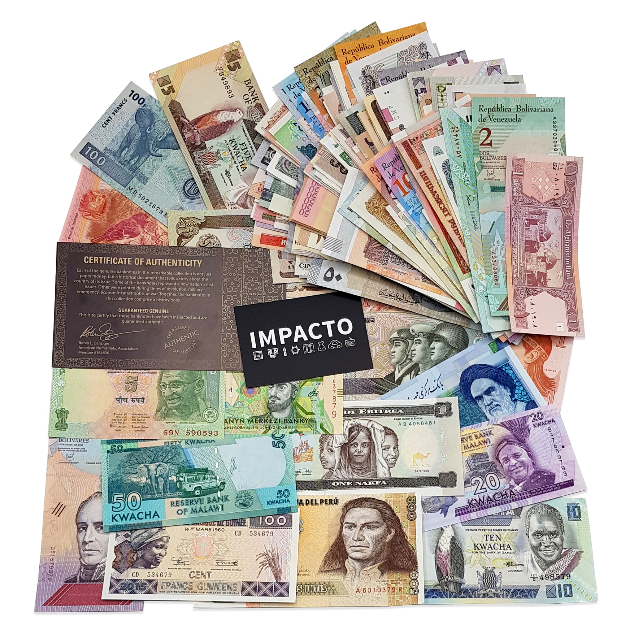 World Currency Collection 200 Different World Banknotes