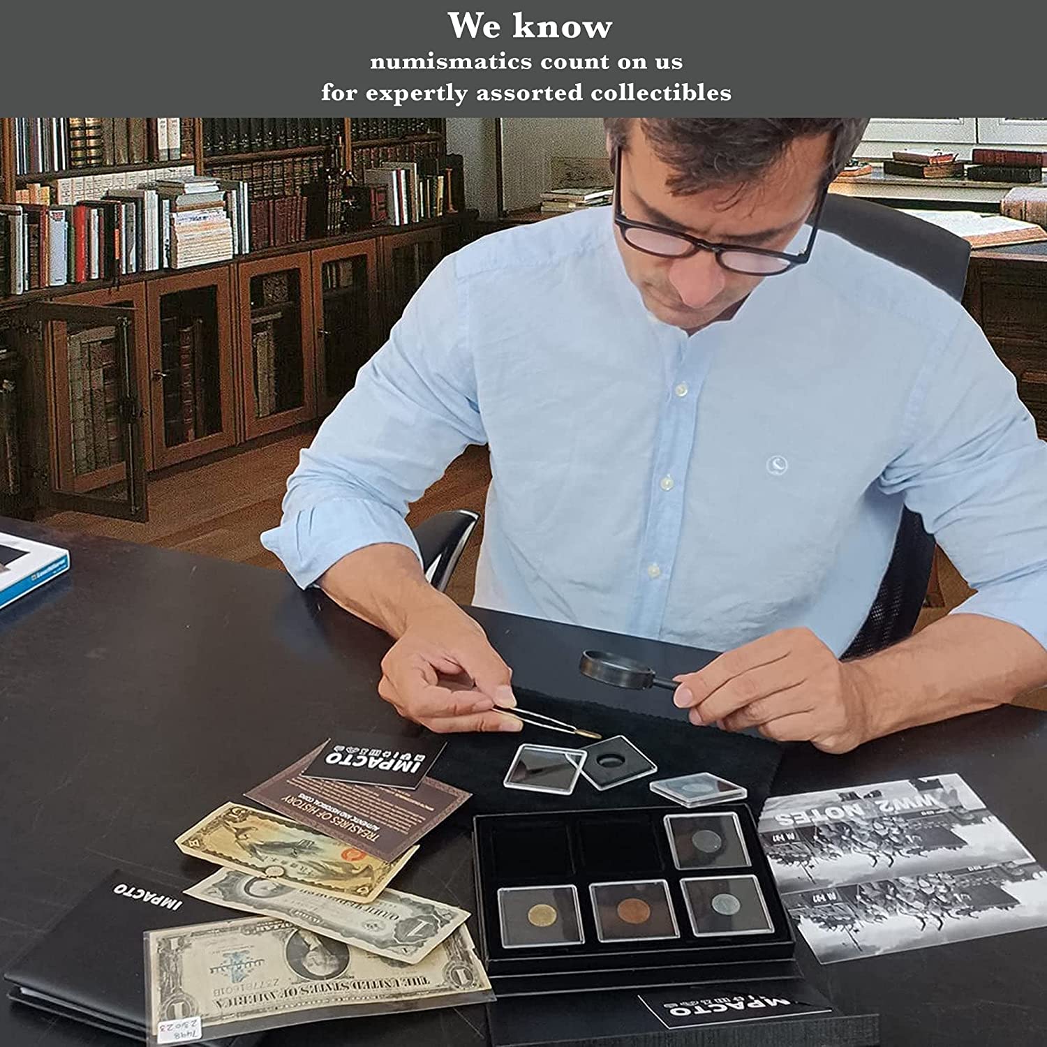 WWII Third Reich Collection: 100 Reichsmark, 10 Reichspfennig Coin + 2 Stamps