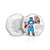Colección completa Capitán America - 12+2 monedas Edición Limitada y Oficial Marvel.