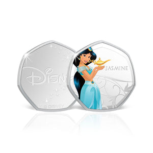 Colección Completa Princesas Disney 01 - 6 Monedas con baño en Plata .999