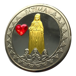 Medalla de la Vírgen de Fátima