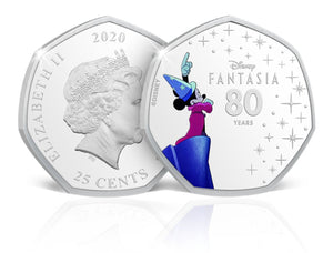 Fantasia. Colección completa de 12+2 monedas bañadas en Plata ,999 y Oro 24K