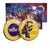Marvel Colección Completa Guardianes de la Galaxia - 8 Monedas / Medallas conmemorativas acuñadas con baño en Oro 24 quilates y coloreadas a 4 colores - 44mm