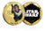 Star Wars Trilogía Original Episodios IV - VI - Han Solo - Moneda / Medalla conmemorativa acuñada con baño en Oro 24 quilates y coloreada a 4 colores - 44mm