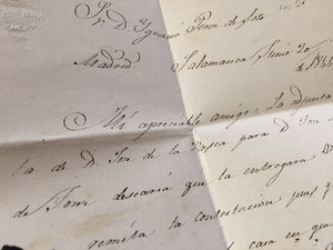 Cartas manuscritas de la Prefilatélia española (1804 - 1844)