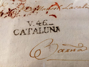 Cartas manuscritas de la Prefilatélia española (1804 - 1844)