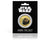 Star Wars Trilogía Original Episodios IV - VI - Jabba - Moneda / Medalla conmemorativa acuñada con baño en Oro 24 quilates y coloreada a 4 colores - 44mm