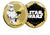 Star Wars Trilogía Original Episodios IV - VI - Stormtrooper - Moneda / Medalla conmemorativa acuñada con baño en Oro 24 quilates y coloreada a 4 colores - 44mm