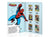Marvel Comics Colección Completa Spiderman, 6 Lingotes bañados en Oro 24 Quilates
