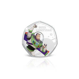 Colección Completa Toy Story / 8 Monedas bañadas en Plata .999