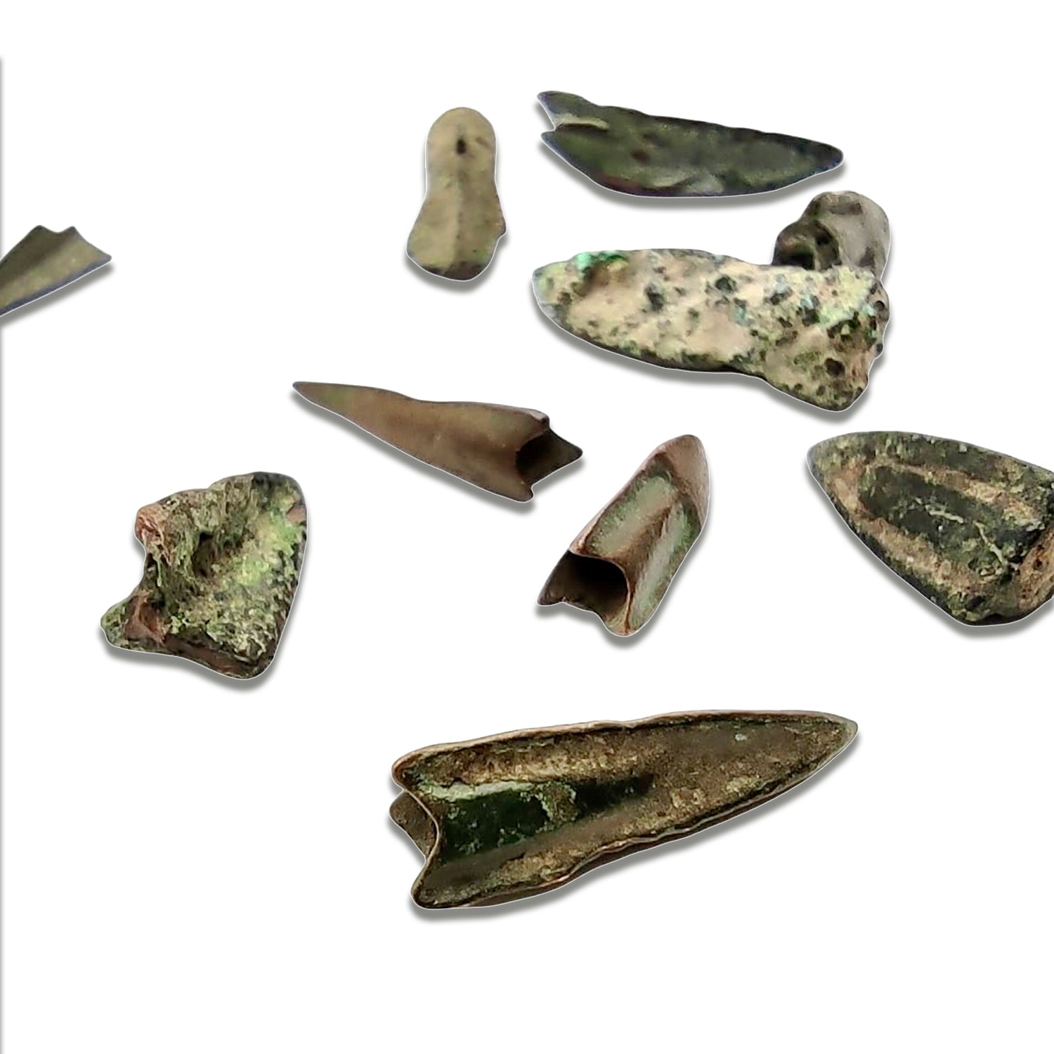 Puntas de flecha auténticas del Imperio Romano (unidad)