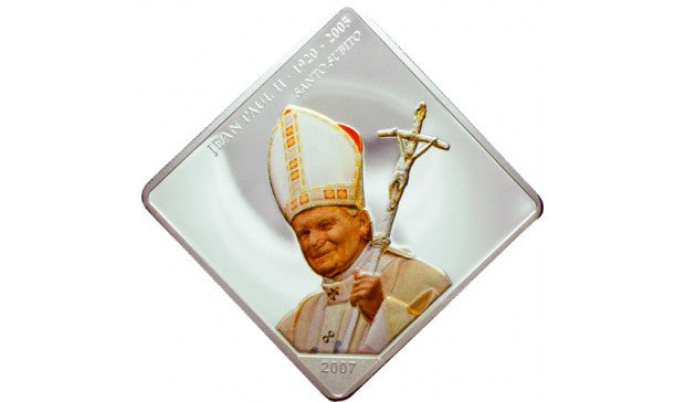Congo - 5 Francs 2005. John Paul II Saint