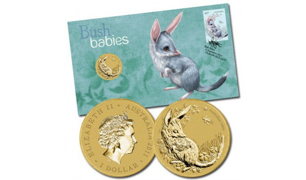 Australia - 1 dollar Bush Babies: Bilby