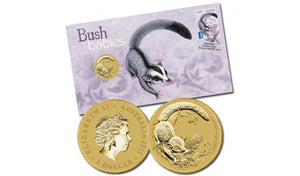 Australia - 1 dollar Bush Babies: Sugar Glider