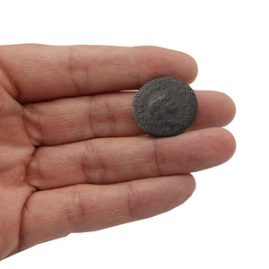 Original Ancient Coin of The Roman Empire - Nero and The Empire of Terror. AE As